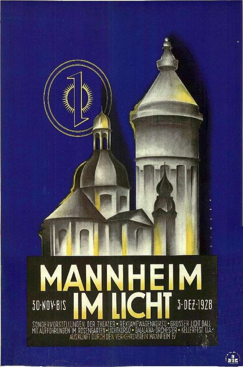 Abbildung:Mannheim im Licht