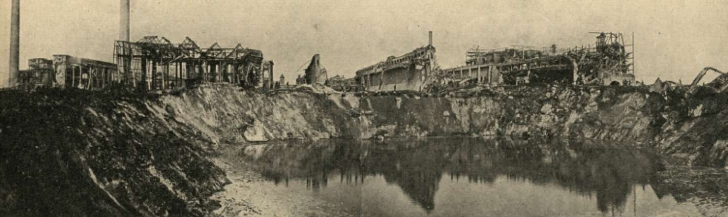 Explosionskatastrophe in Oppau, 1921