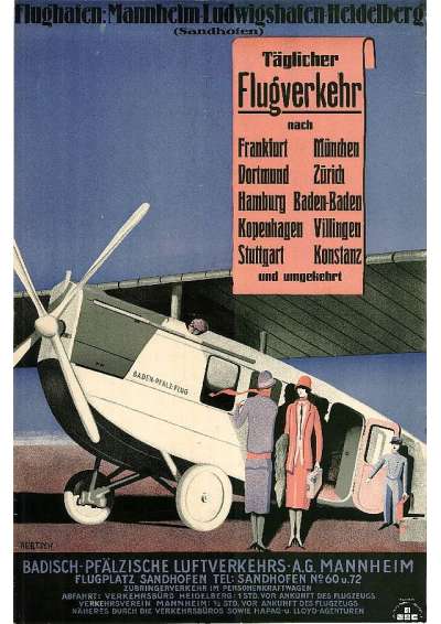 Illustration: Täglicher Flugverkehr