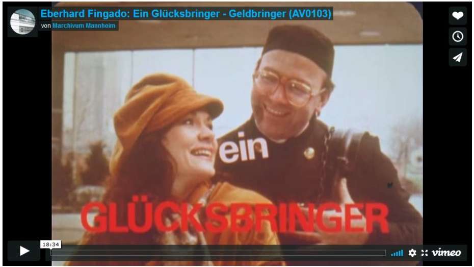 Screenshot Fingado-Film "Glücksbringer"
