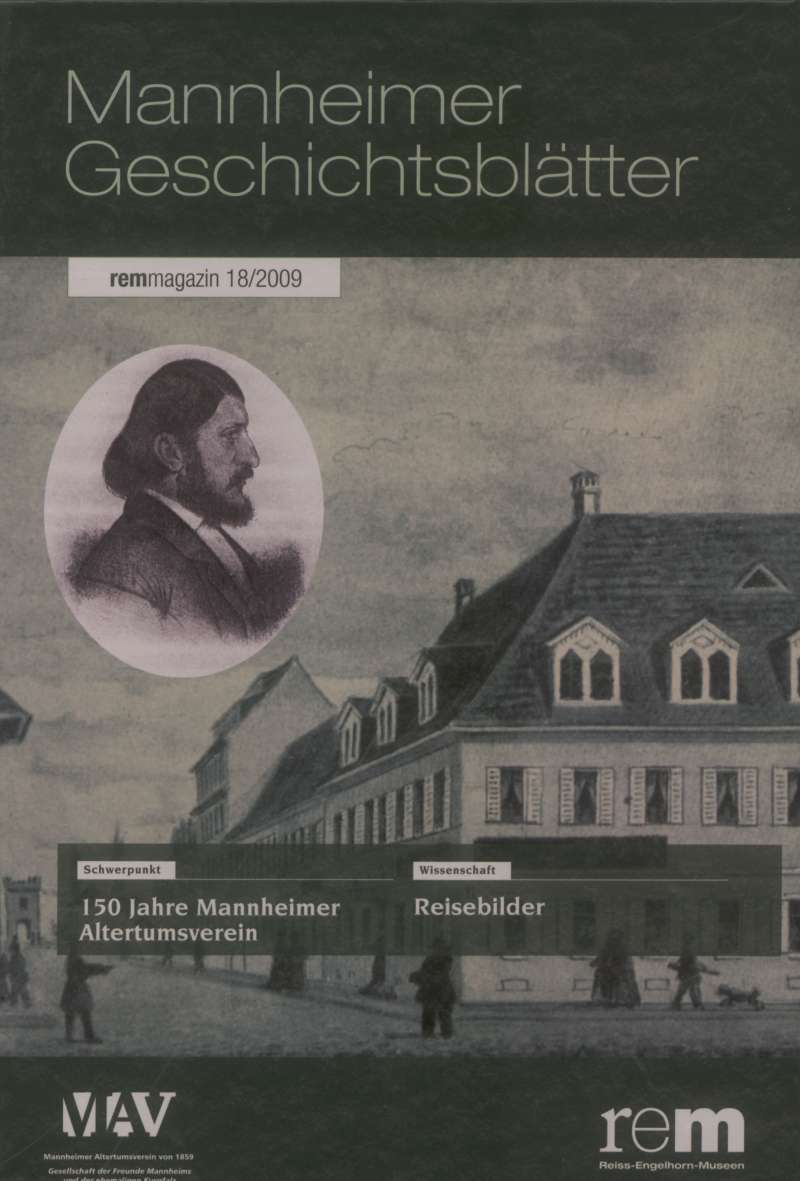Cover-Abbildung:Cover: Mannheimer Geschichtsblätter 18/2009