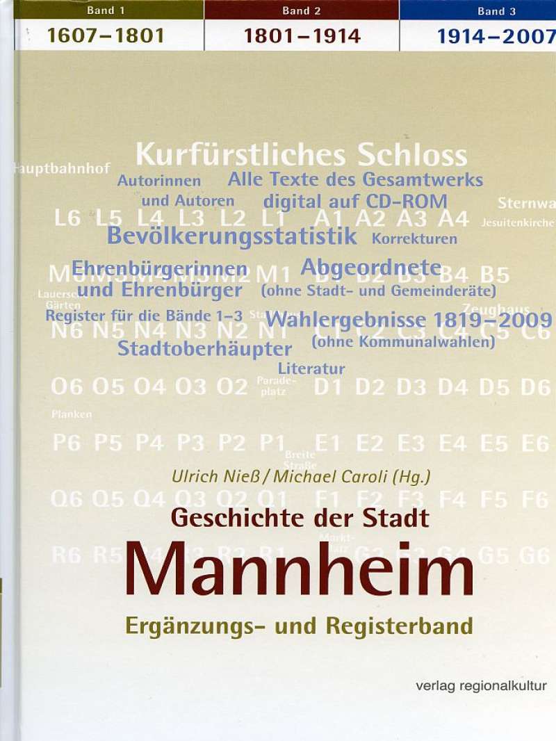 Cover-Abbildung:Geschichte der Stadt Mannheim Bd. 4