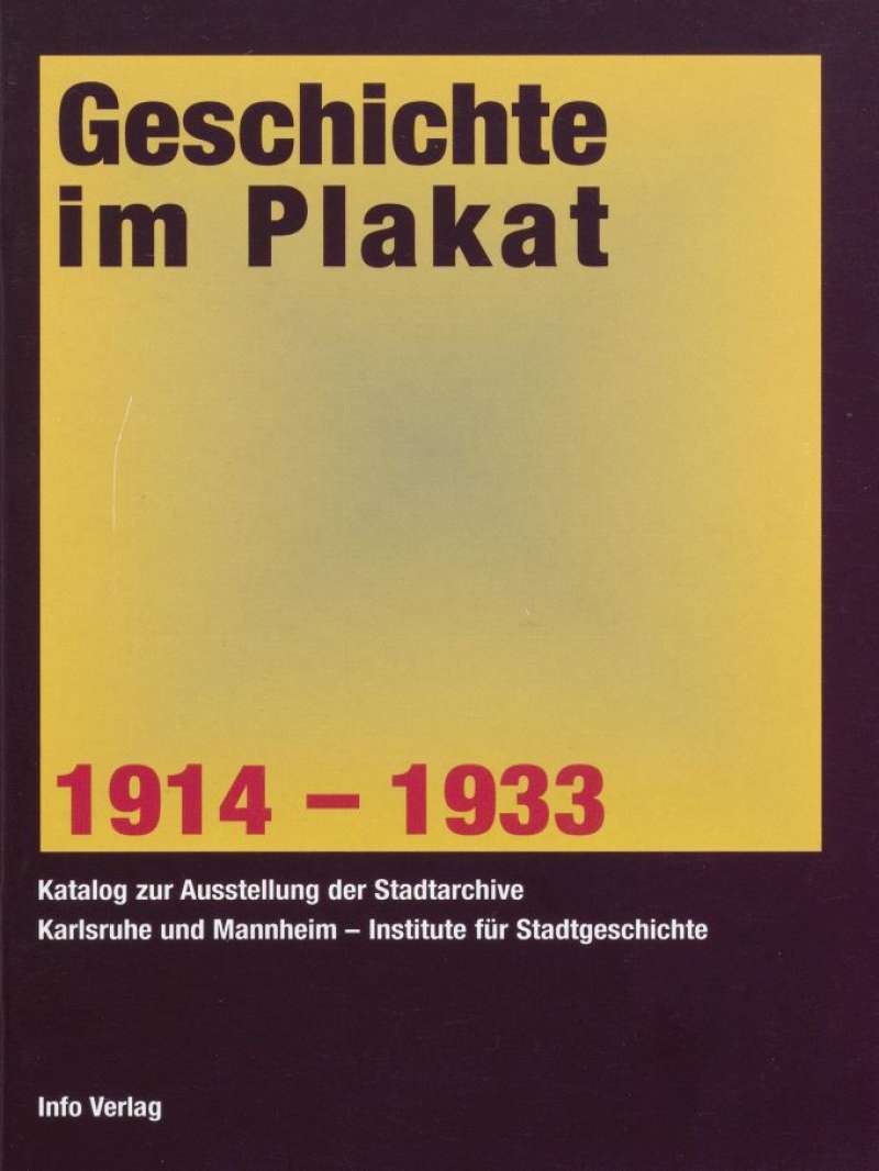 Cover-Abbildung:Geschichte im Plakat
