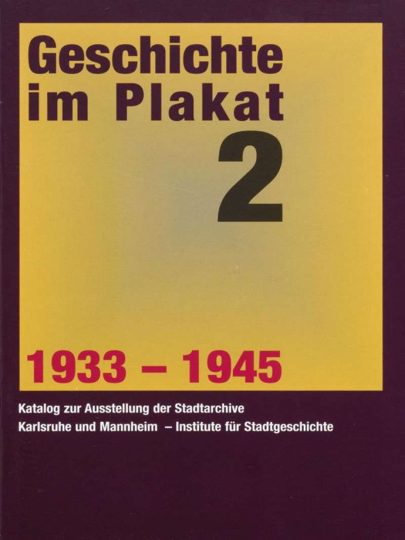 Cover-Abbildung: Geschichte im Plakat 2
