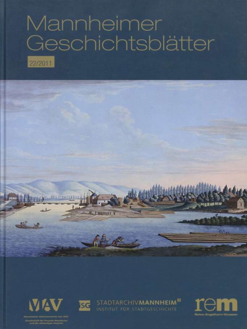 Cover-Abbildung:Mannheimer Geschichtsblätter 22/2011