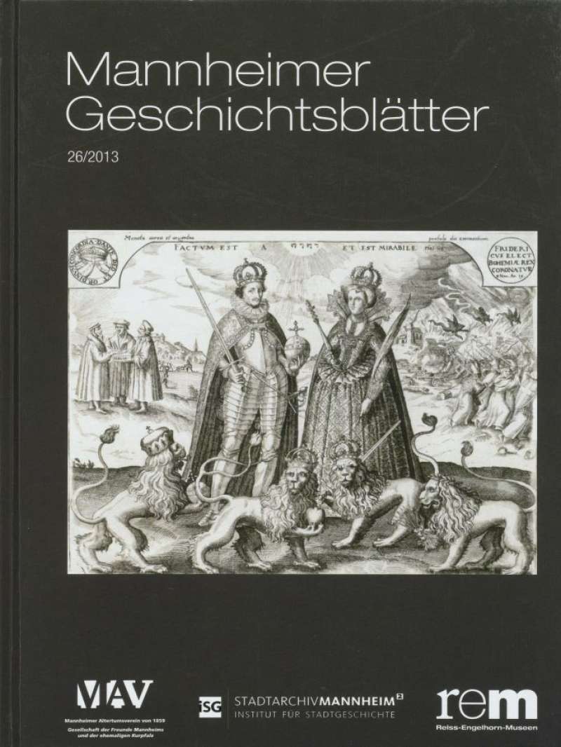 Cover-Abbildung:Mannheimer Geschichtsblätter 26/2013