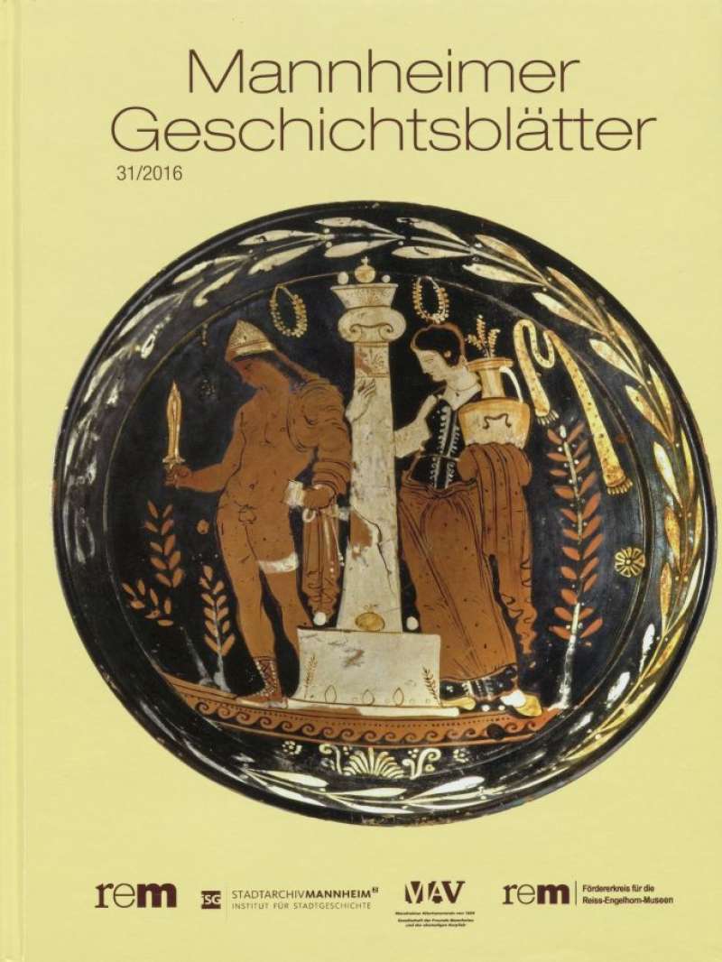 Cover-Abbildung:Mannheimer Geschichtsblätter 31/2016