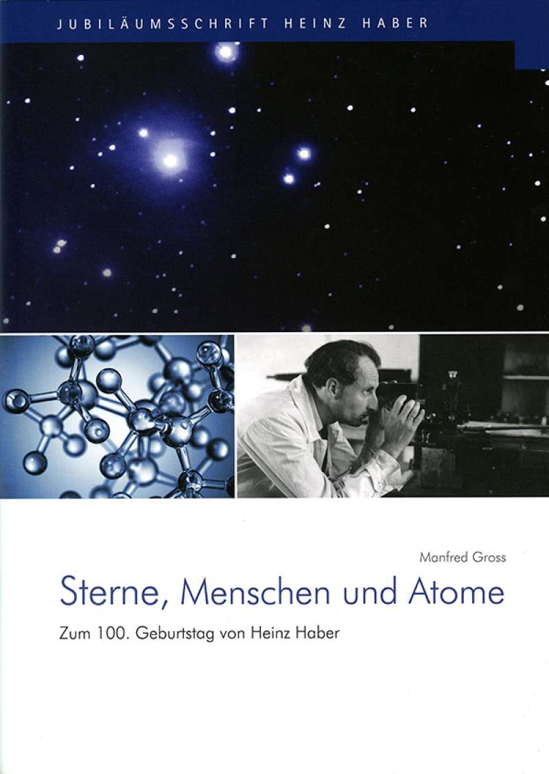 Cover-Abbildung: Sterne, Menschen und Atome