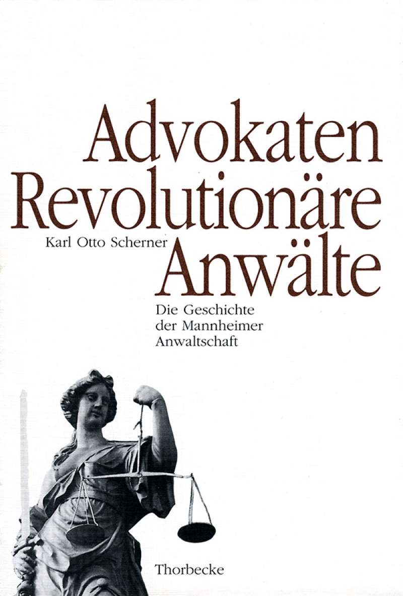 Cover-Abbildung: Advokaten, Revolutionäre, Anwälte
