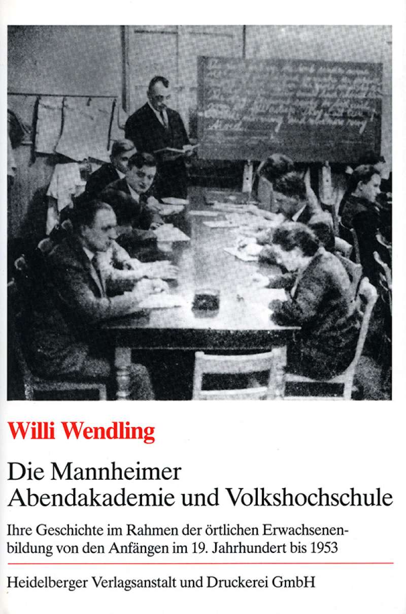 Cover-Abbildung:Die Mannheimer Abendakademie und Volkshochschule