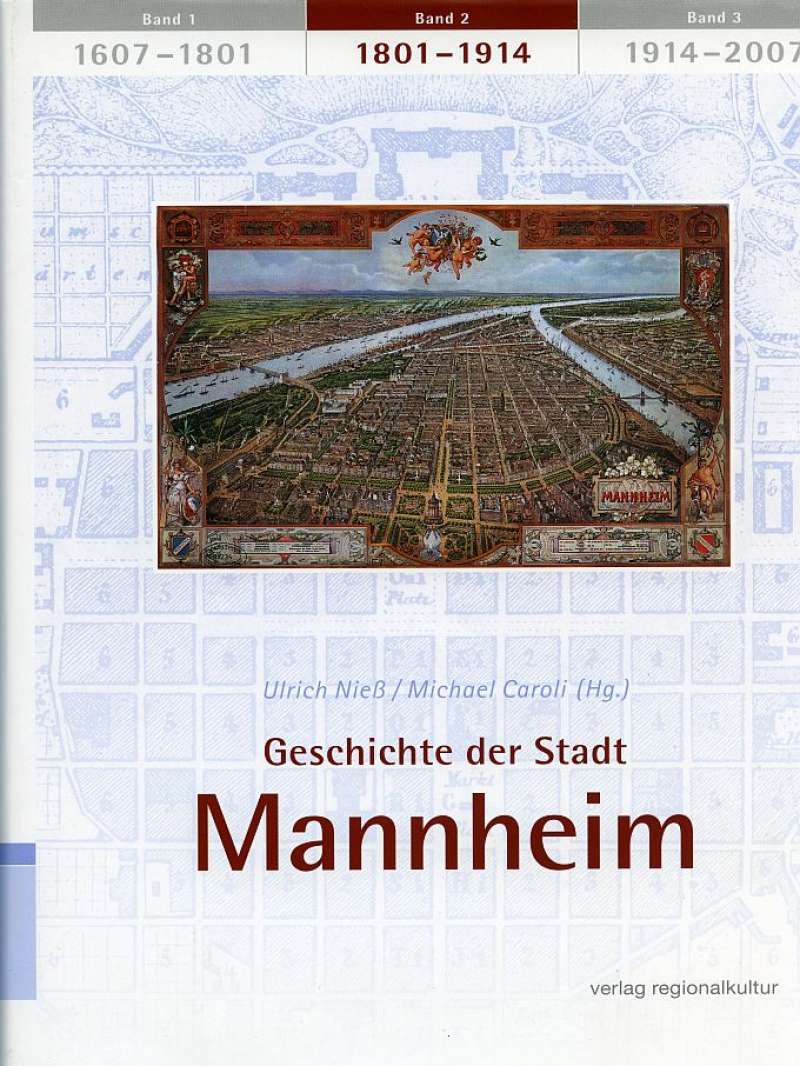 Cover-Abbildung: Geschichte der Stadt Mannheim Bd. 2