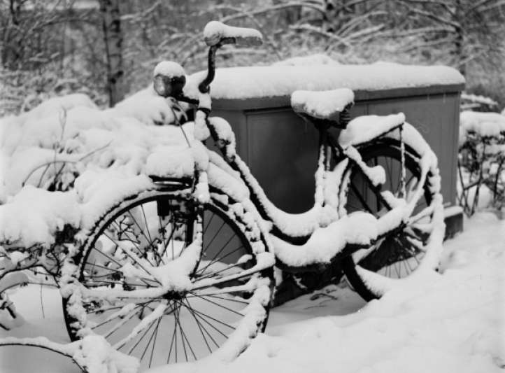 Stillleben im Schnee, 1940