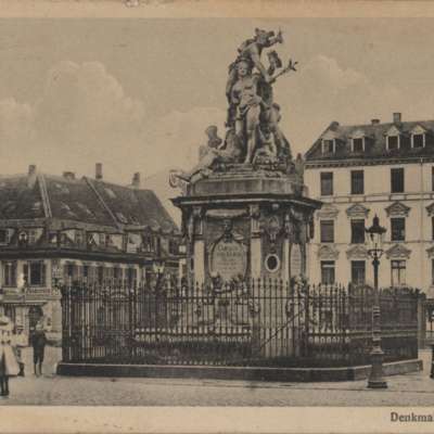 1918 - Denkmal Postkarte 