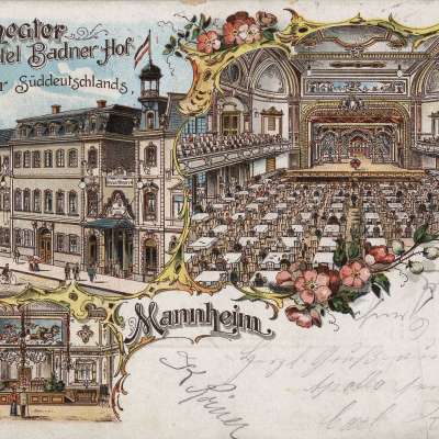 Apollo-Theater. Postkarte von 1900