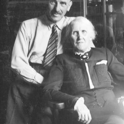 Dr. Eugen Neter und Ehefrau Marie Luise (1946)