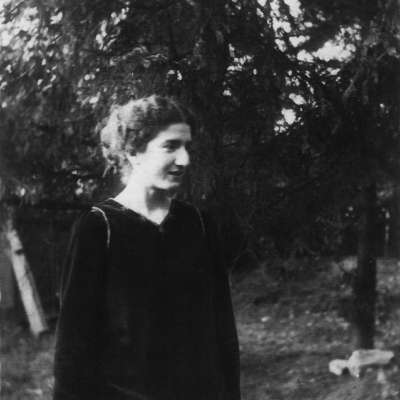 Margarethe Oppenheimer während ihrer Studienzeit in Jena