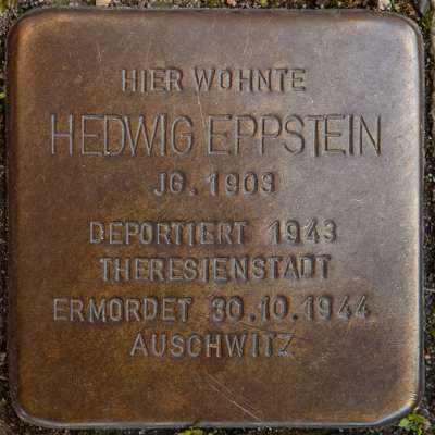 Stolperstein für Hedwig Eppstein