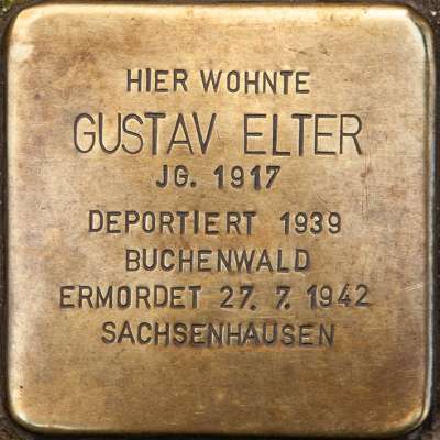 Stolperstein für Gustav Elter