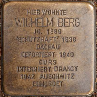 Stolperstein für Wilhelm Berg
