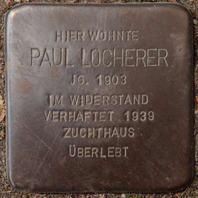 Stolperstein für Paul Locherer
