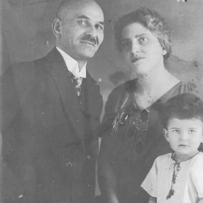 Theodor, Ernestine und Ruth Dreyfuss