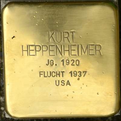 Stolperstein Kurt Heppenheimer
