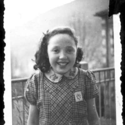 Herta Dafner, 1941 im Kinderheim in Aspet