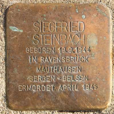 Stolperstein für Siegfried Steinbach