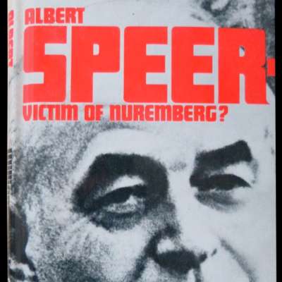 Buchcover William Hamsher, Albert Speer - Victim of Nuremberg, 1970
