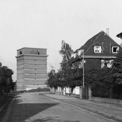 Bunker in Feudenheim. Foto von 1944