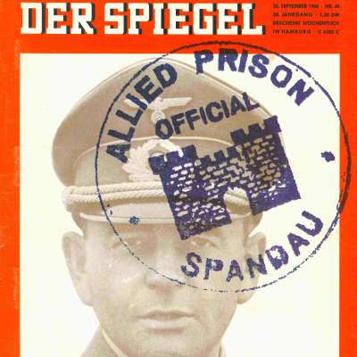 Cover Der Spiegel, 26.9.1966
