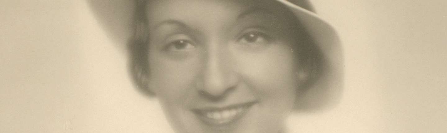Portrait von Annemarie Fuss um 1932, Foto: Nachlass Henry und Ilse Ormond.