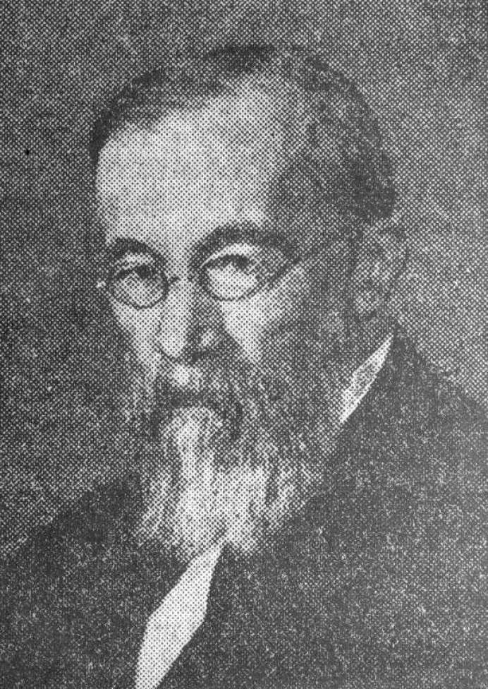 Poträt Wilhelm Wundt; Mann mit Brille und Vollbart