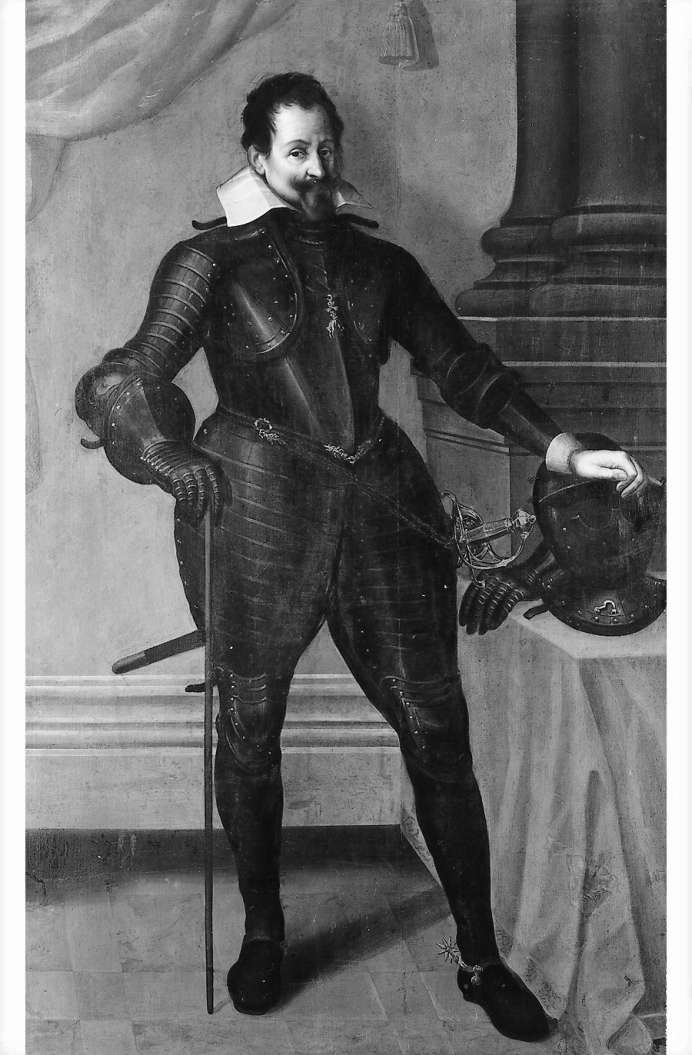 Herzog Maximilian I. von Bayern im schwarzen Feldharnisch