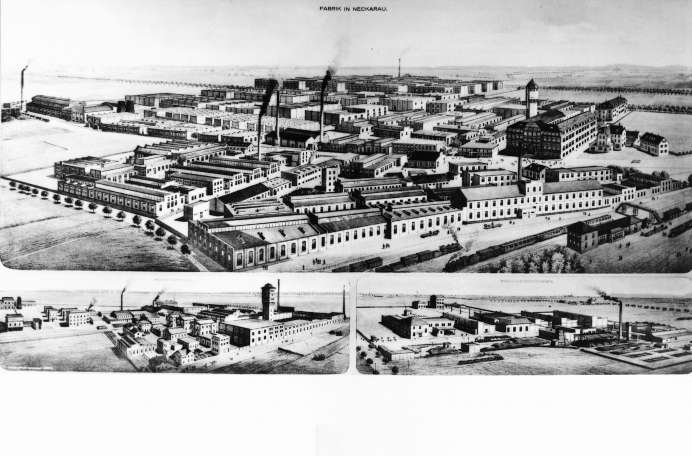 Rheinische Gummi- und Celluloidfabrik um 1914