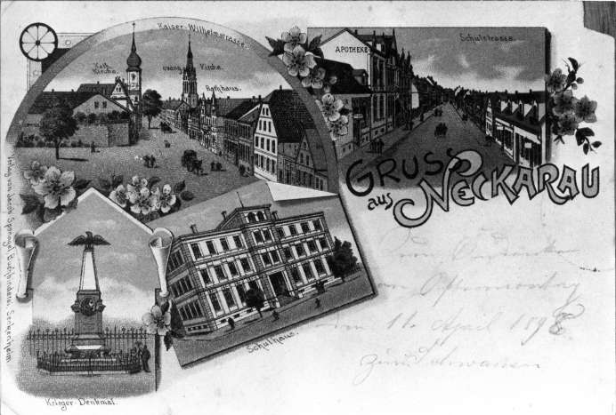 Ansichtskarte um 1898