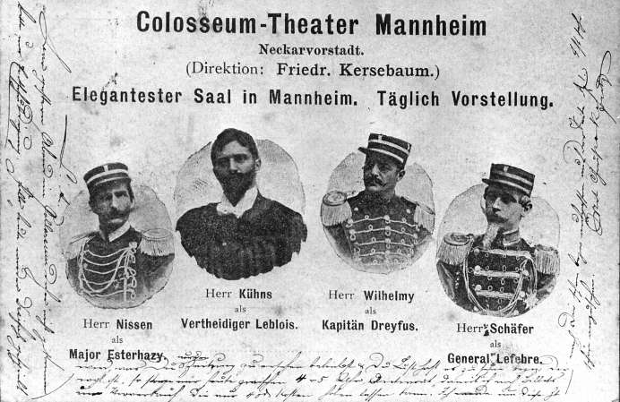 Schauspieler am Colosseum, um 1900