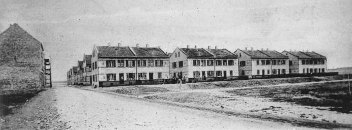 Mannheim-Sandhofen, Jutekolonie, um 1904