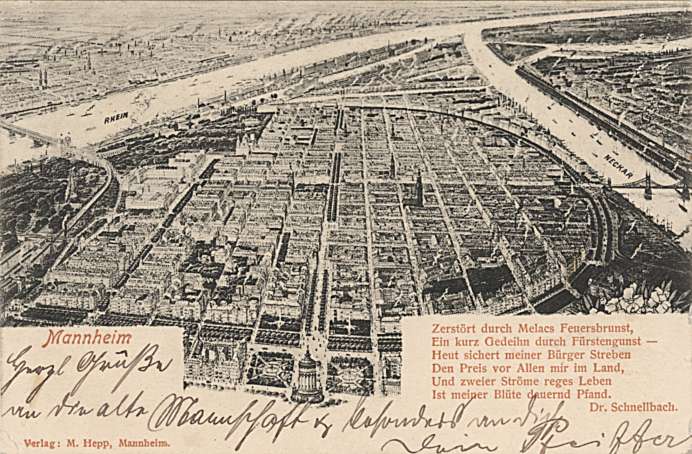 Totalansicht der Stadt, 1899
