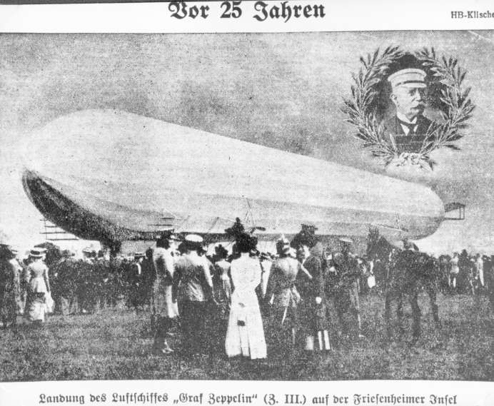 Zeppelin, 1909