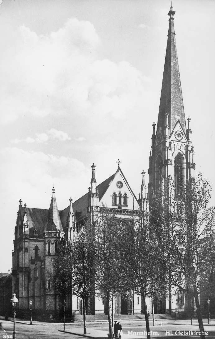 Heilig-Geist-Kirche, um 1900