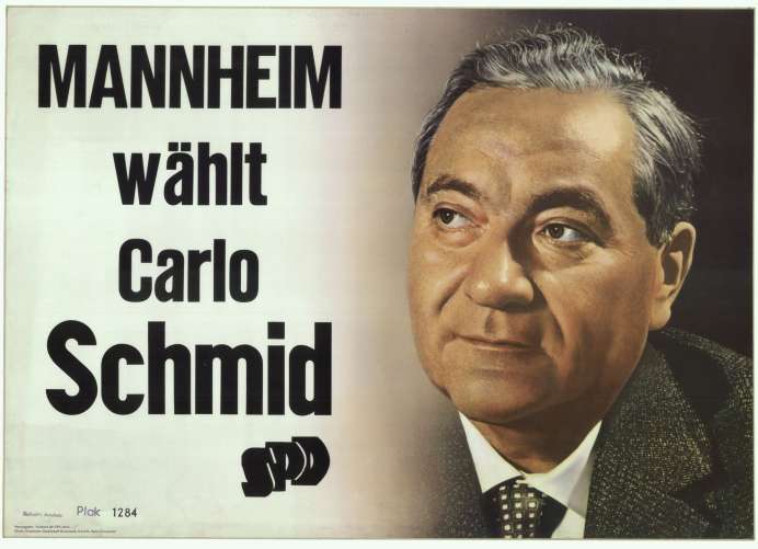 Plakat, 1950er/60er Jahre.
