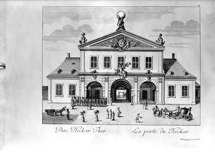 Neckartor, 1732