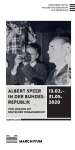 Begleitprogramm Ausstellung Albert Speer in der Bundesrepublik