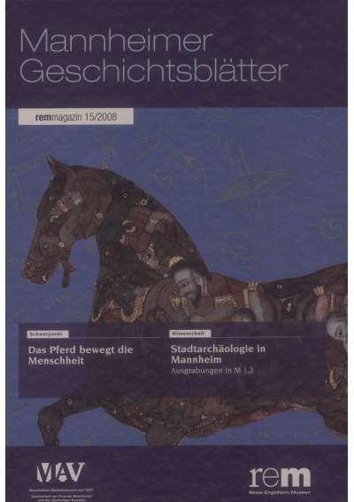 Cover-Abbildung: Cover: Mannheimer Geschichtsblätter 15/2008