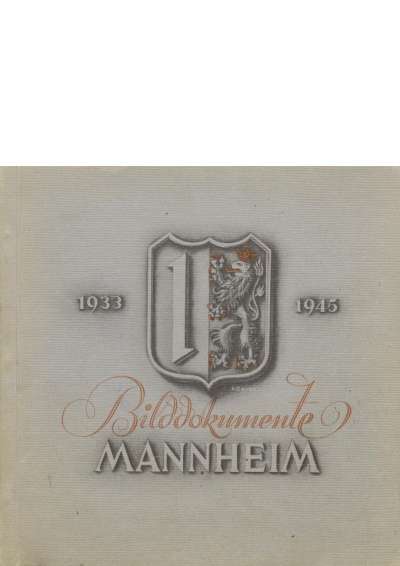 Cover-Abbildung:Bilddokumente Mannheim