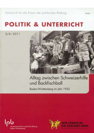Cover-Abbildung: Politik & Unterricht 3/4 2011