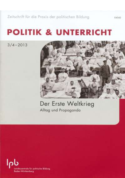 Cover-Abbildung: Politik & Unterricht 3/4 2013