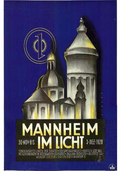 Abbildung: Mannheim im Licht