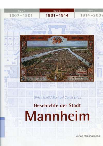 Cover-Abbildung: Geschichte der Stadt Mannheim Bd. 2